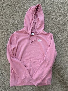 Nike Women's Dusty Pink Pullover Hoodie